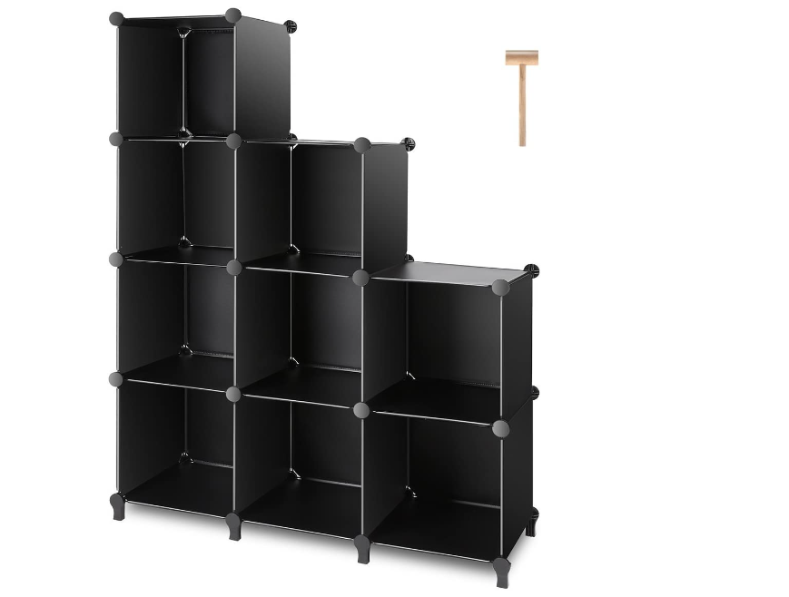 TomCare Cube Storage 9-Cube Closet Organizer Shelves