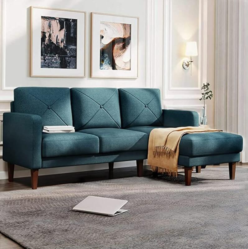 Belffin: Convertible L-Shaped Sofa