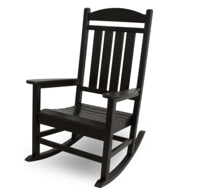 POLYWOOD R100BL Presidential Rocking Chair