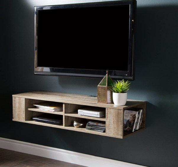 South Shore City Wall Mounted Media Audio/Video Console