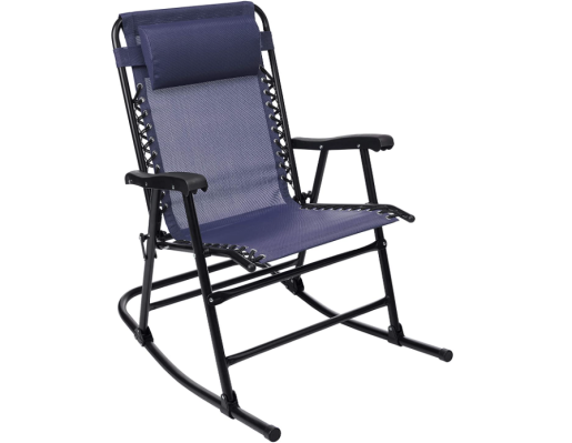 Amazon Basics Outdoor Textilene Zero Gravity Folding Lounge Rocker